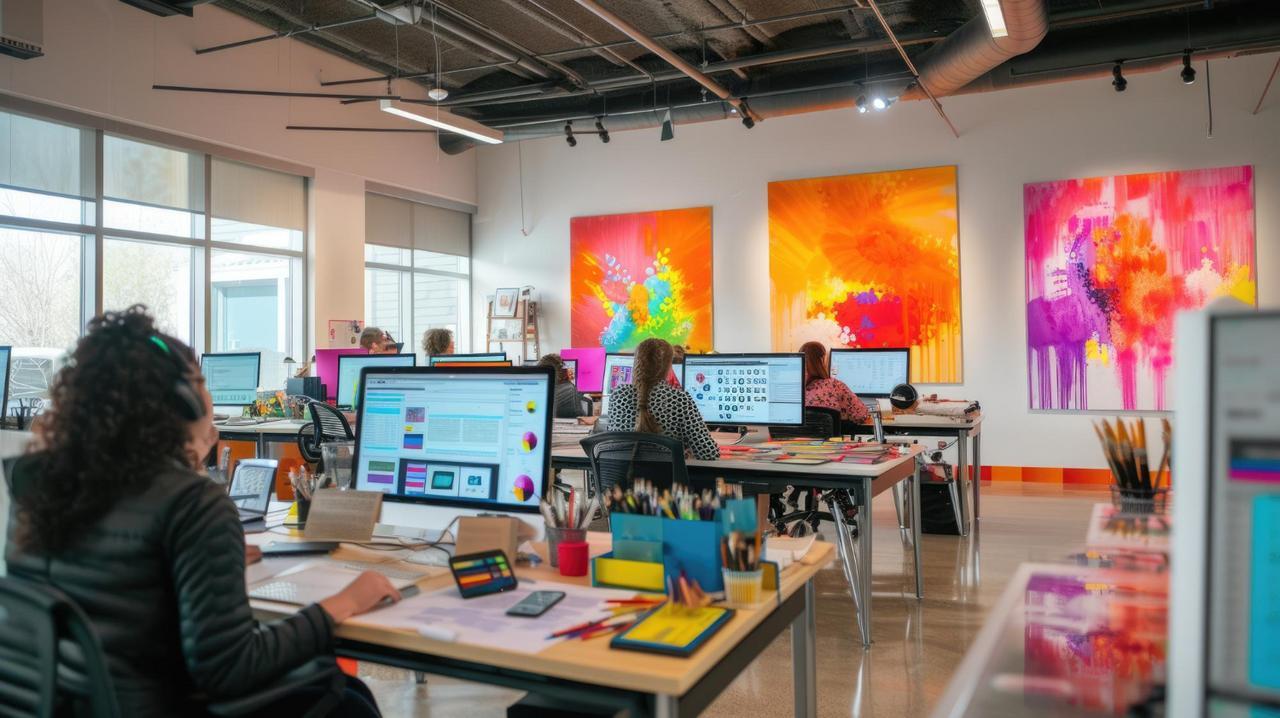 Espacios de trabajo creativos y mobiliario