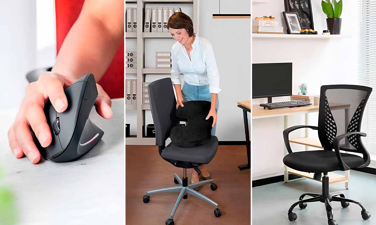 Objetos ergonómicos esenciales: 5 elementos clave para un puesto de trabajo saludable