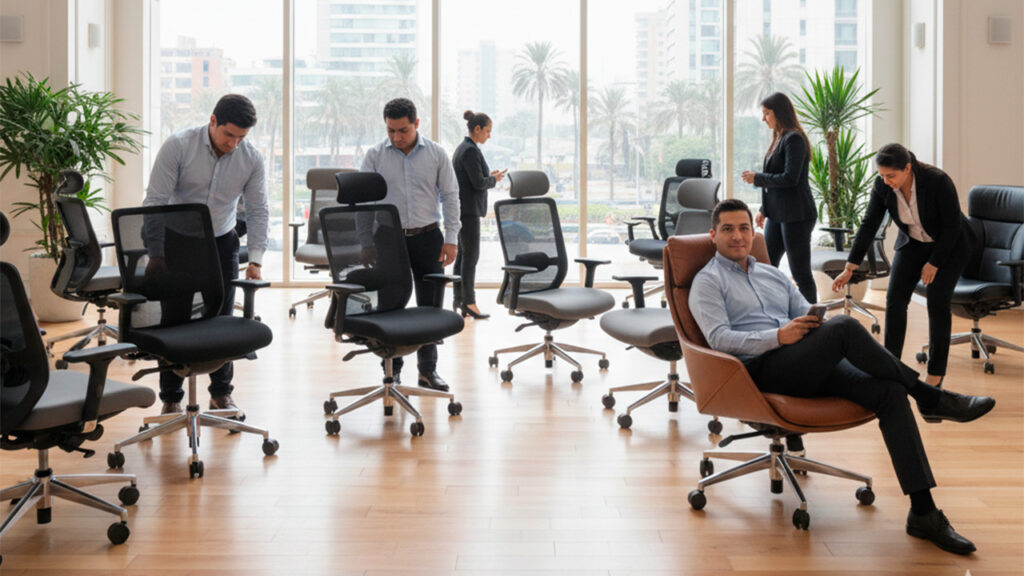 Sillas de oficina cerca de mí: Dónde comprarlas