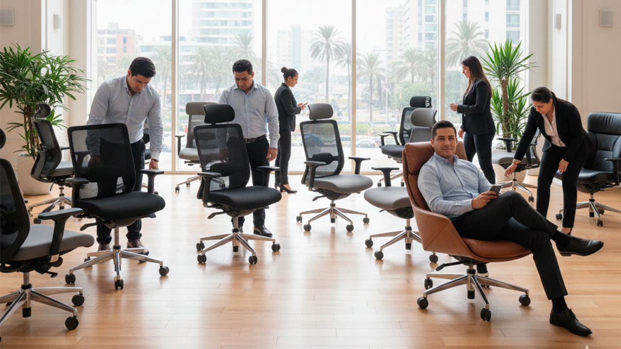 Sillas de oficina cerca de mí: Dónde comprarlas