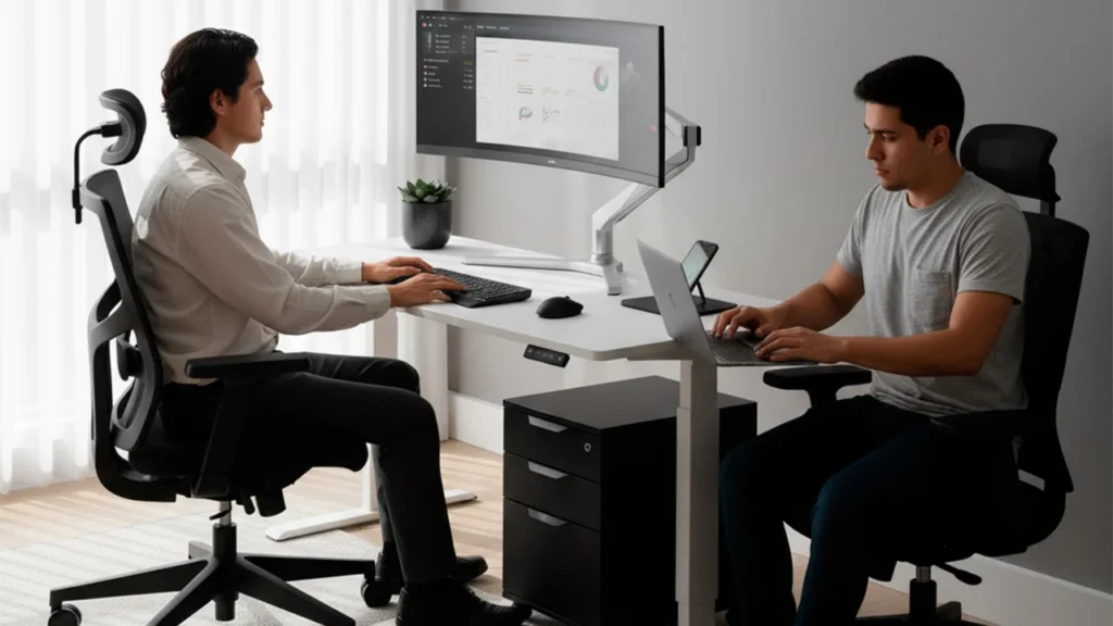 ergonomía en oficinas pequeñas