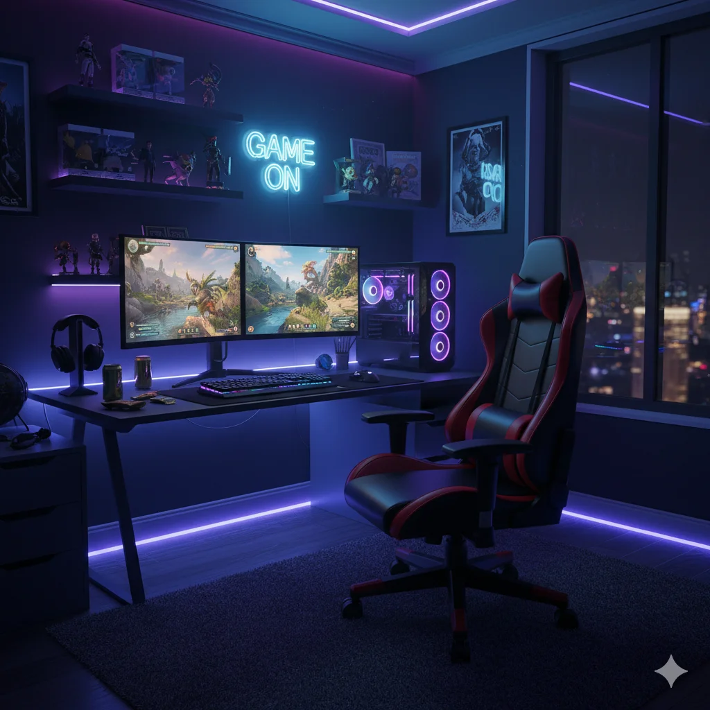 Sillas gamer vs sillas de oficina: ¿cuál es mejor para trabajar o estudiar?