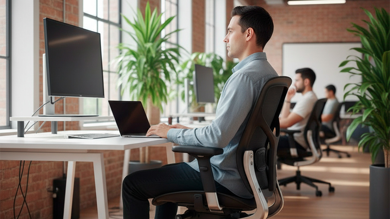 Sillas de oficina con soporte lumbar: confort y prevención del dolor de espalda