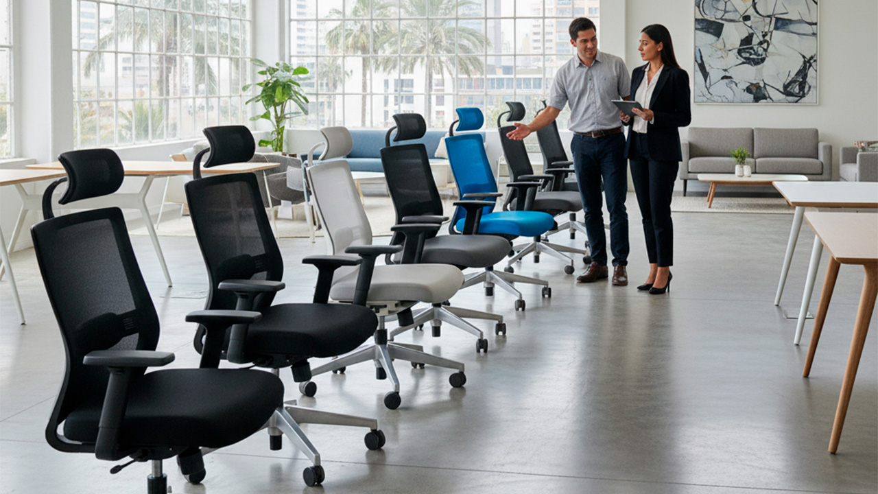 Sillas de oficina ergonómicas: beneficios y mejores modelos en Perú