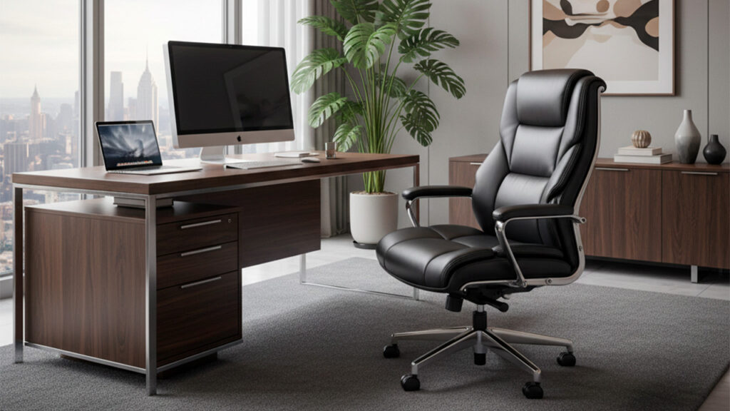 Sillas de oficina gerenciales: ergonomía y estilo para directivos