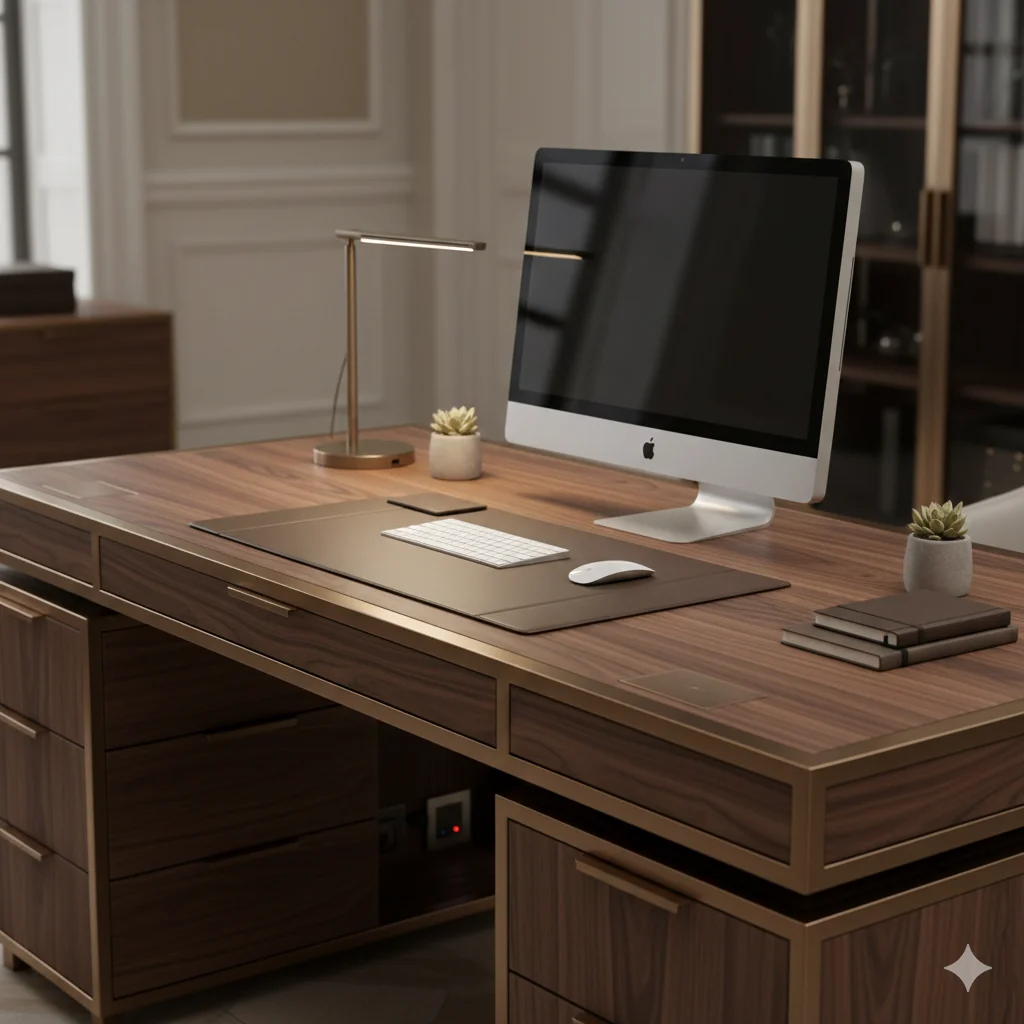 Escritorios gerenciales: elegancia y confort para líderes y directivos