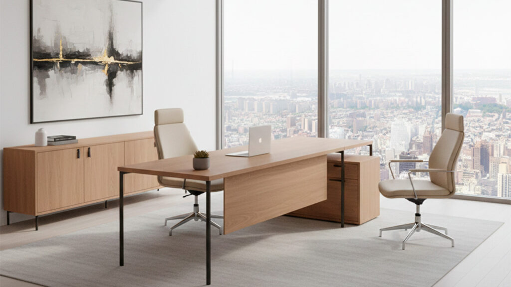 Escritorios gerenciales: elegancia y confort para líderes y directivos