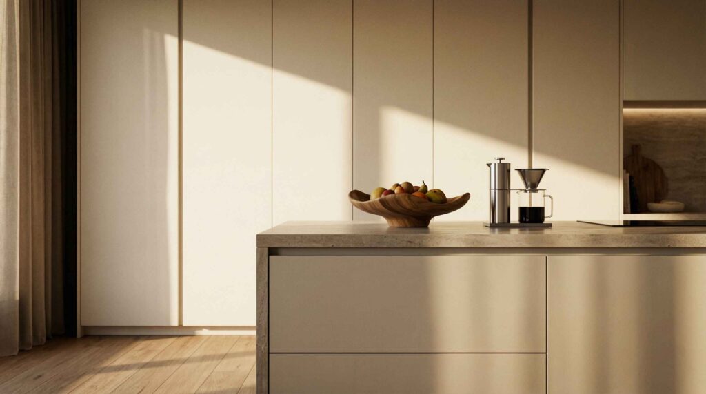 Maximice el espacio con sistemas de despensa diseñados para el orden total.