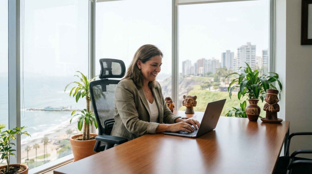 Sillas de oficina ergonómicas en Perú: cómo elegir la ideal para tu jornada laboral