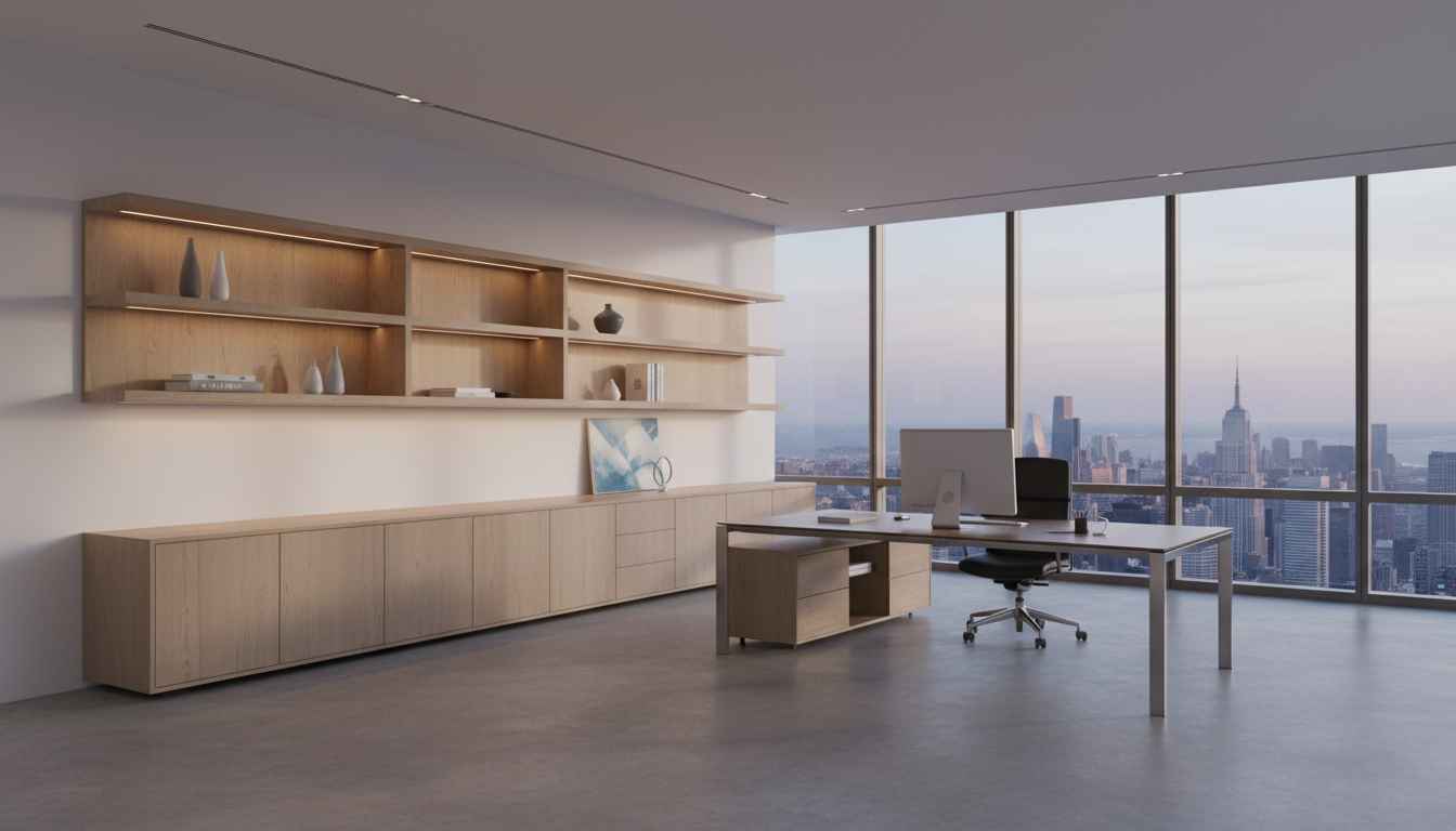 Muebles de almacenamiento que combinan función y estilo