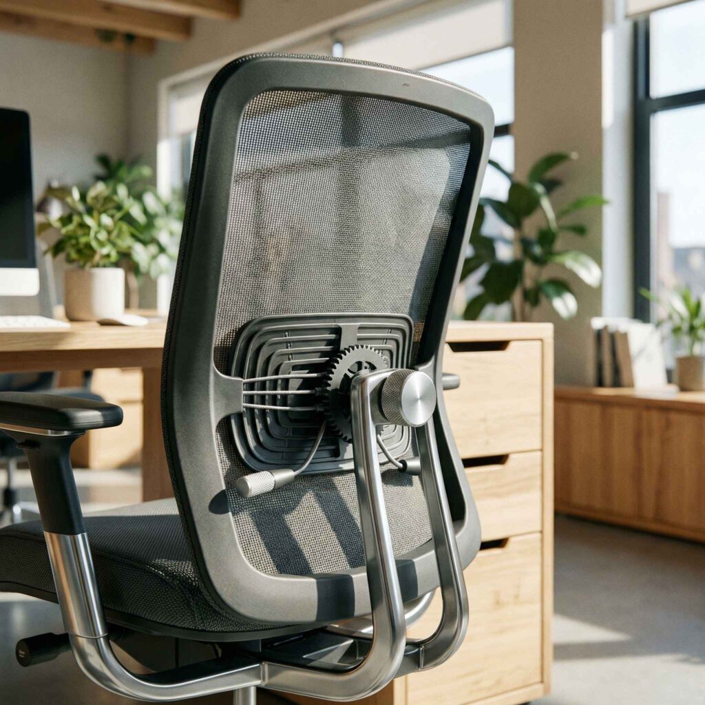 Respaldo lumbar regulable: clave para una postura saludable en la oficina