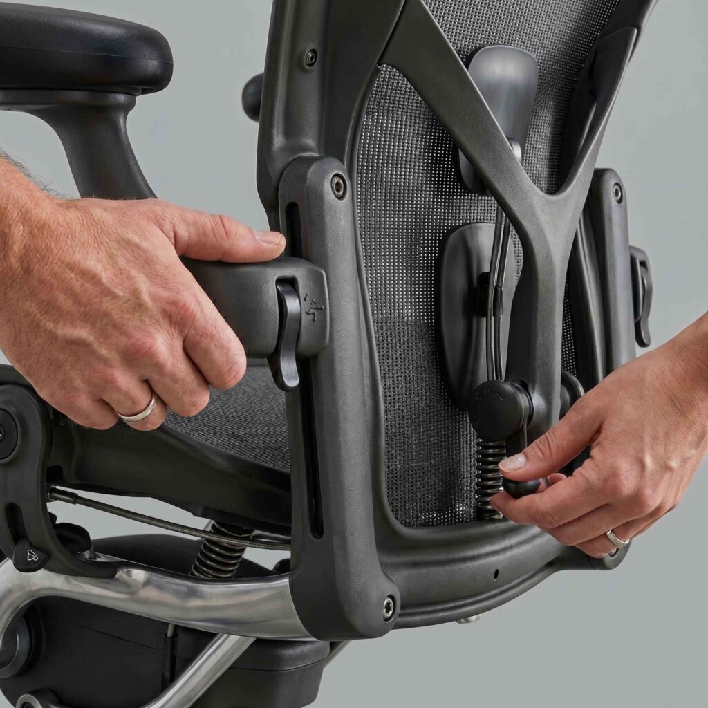 Sillas de oficina ergonómicas que mejoran la postura y reducen dolores musculares