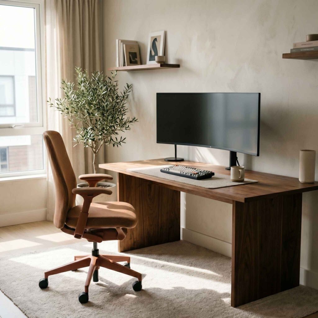 Sillas de oficina ergonómicas que mejoran la postura y reducen dolores musculares