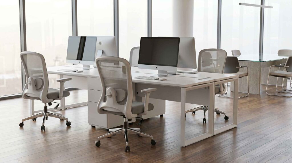 Sillas operativas con espaldar de malla tela: comodidad y ergonomía