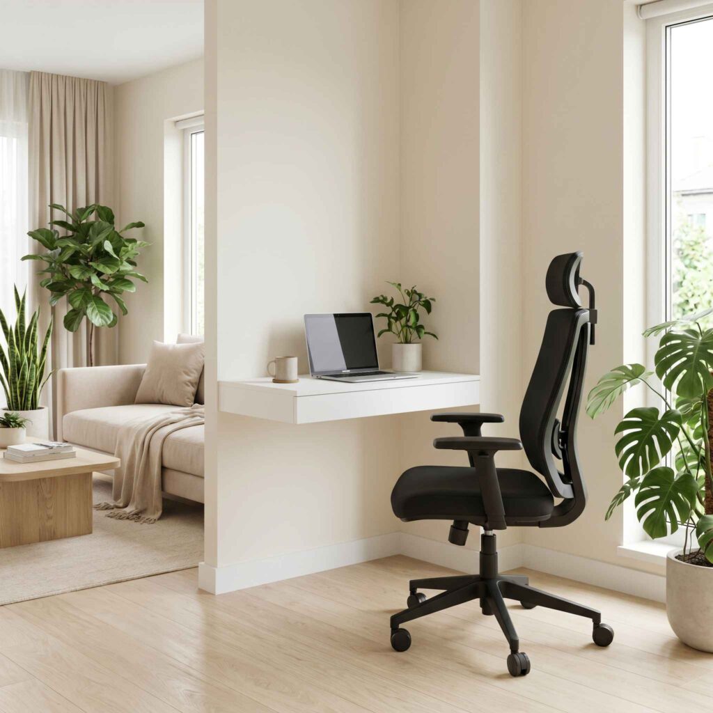 Ergonomía en sillas para largas jornadas laborales