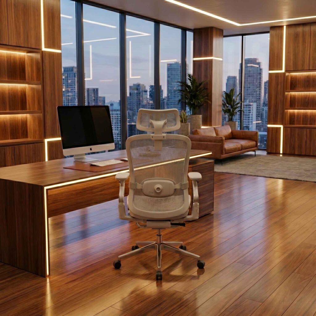 Importancia del masajeador eléctrico en una silla ergonómica