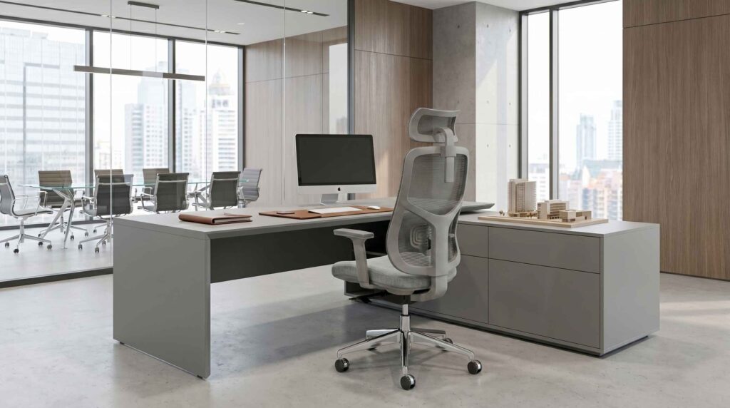 Ergonomía en sillas para largas jornadas laborales