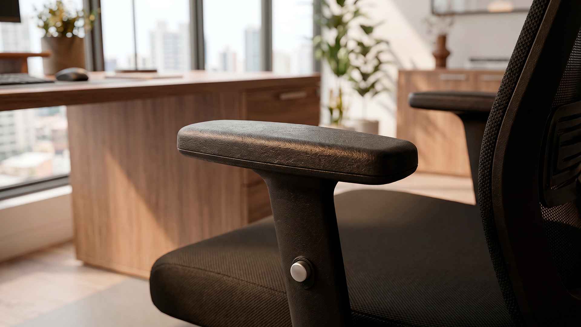 Brazos 4D y 5D para sillas: importancia de la ergonomía avanzada en oficinas