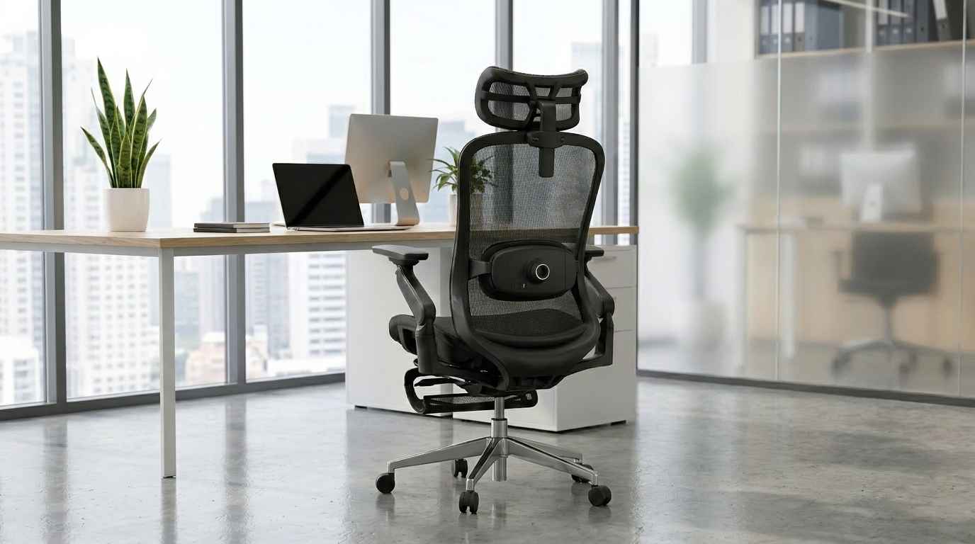 Silla Syno con Masajeador: comodidad, relajación y ergonomía para largas jornadas de trabajo
