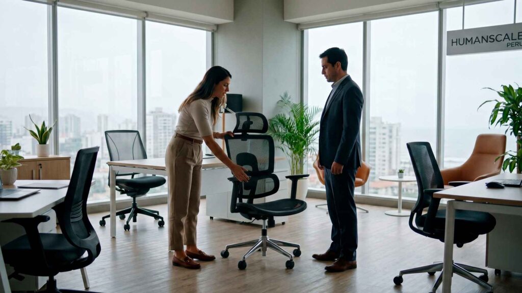 Comprar una silla de oficina: importancia de recibir asesoría experta antes de hacerlo