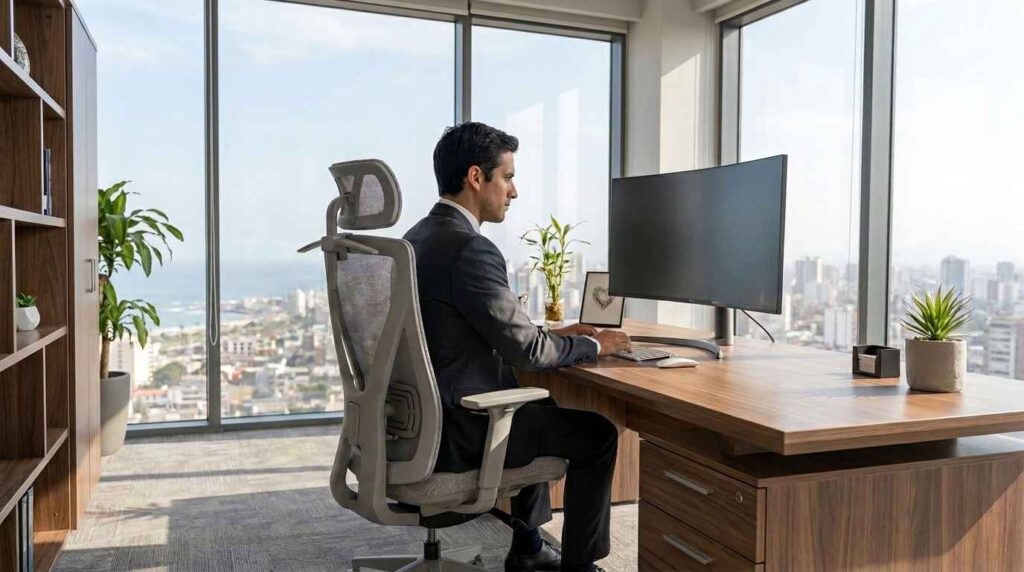 Sillas con colgador: una solución práctica para oficinas modernas
