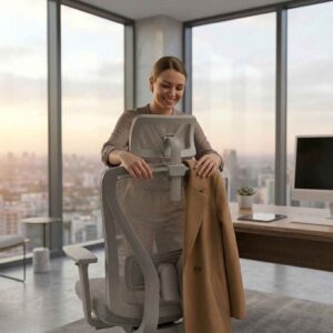 Sillas con colgador: una solución práctica para oficinas modernas