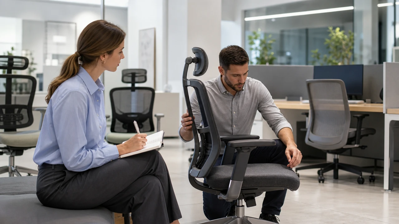 Sillas ergonómicas: 8 aspectos que un especialista debe evaluar