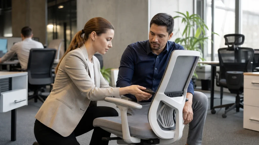 Sillas de oficina ergonómicas: Por qué la asesoría profesional hace la diferencia