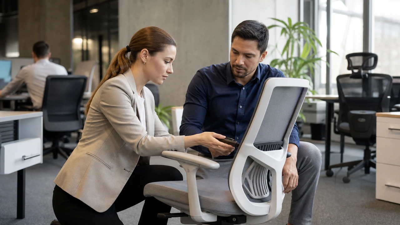 Sillas de oficina ergonómicas: Por qué la asesoría profesional hace la diferencia